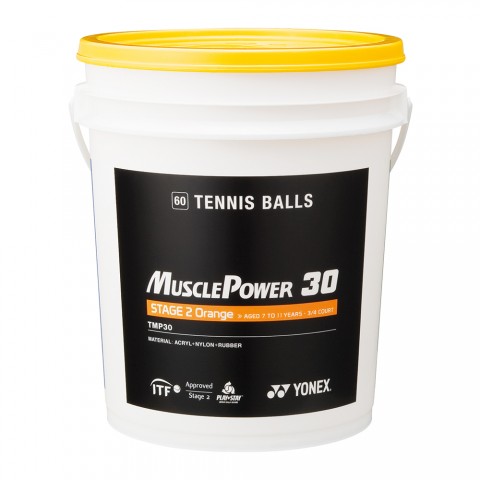 Seau Balles Tennis Yonex TMP-30 Orange x60 21897