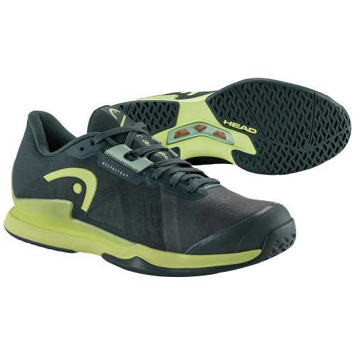 Chaussures Tennis Head Sprint Pro 3.5 Toutes Surfaces Homme Vert 21912