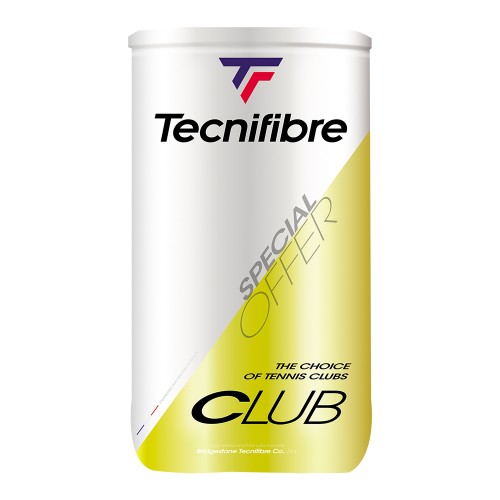 Bipack Balles Tennis Tecnifibre Club x4 21922