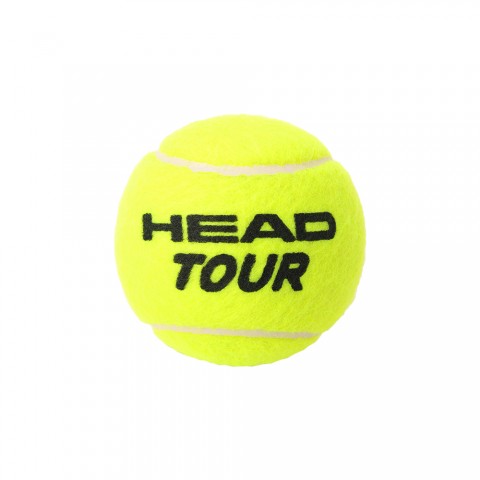 Bipack Balles Tennis Head Tour x4 21963