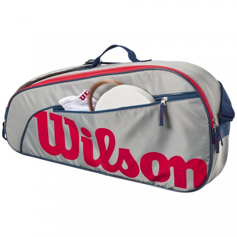 Sac Wilson Junior Gris/Rouge x3 Sac Wilson Junior Gris/Rouge x3
