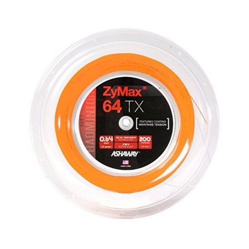 Bobine Badminton Ashaway ZyMax 64 TX Orange 22209