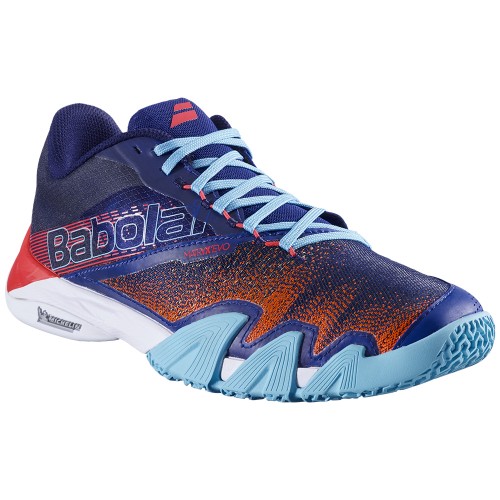 Chaussures Padel Babolat Jet Premura 2 Homme Bleu/Rouge 22302