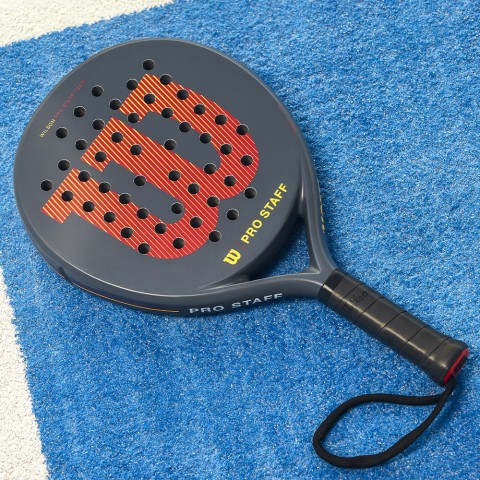 Raquette Wilson Padel Pro Staff V2.0 Team Gris Raquette Wilson Padel Pro Staff V2.0 Team Gris