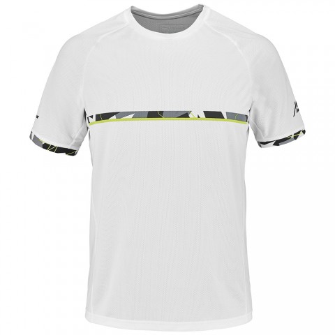 Tee-shirt Babolat Aero Crew Homme Blanc Tee-shirt Babolat Aero Crew Homme Blanc