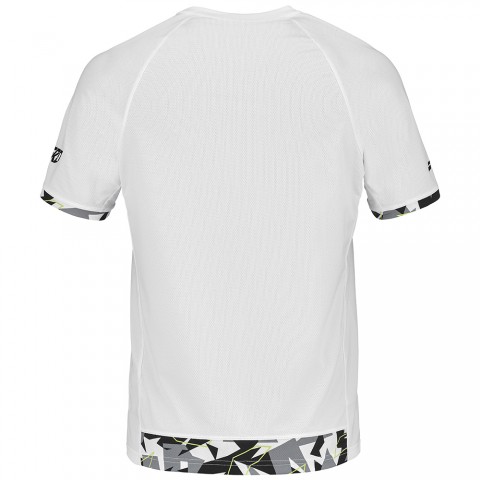 Tee-shirt Babolat Aero Crew Homme Blanc 22321