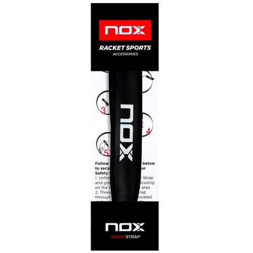 Dragonne Nox Padel SmartStrap Luxury Noir 22398