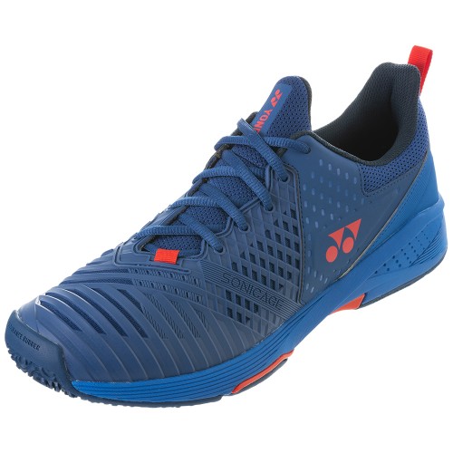 Chaussures Tennis Yonex Sonicage 3 Terre Battue Bleu Marine/Rouge 22439