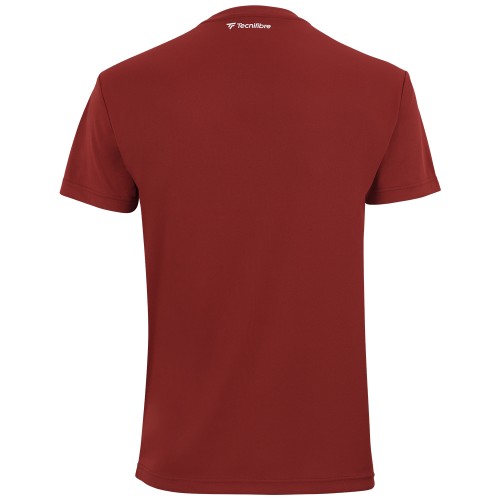 Tee-shirt Tecnifibre Tech Team Cardinal Homme
