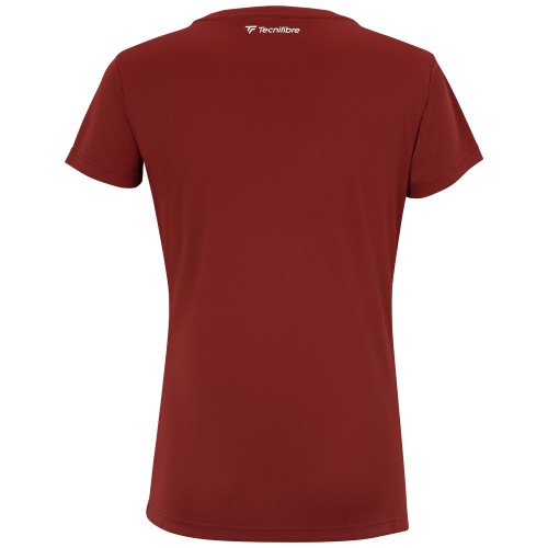 Tee-shirt Tecnifibre Tech Team Cardinal Femme