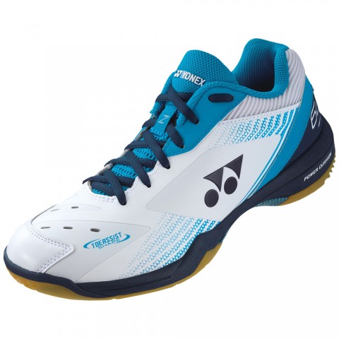 Chaussures Badminton Yonex Power Cushion 65 Z3 Homme Blanc/Bleu 22810