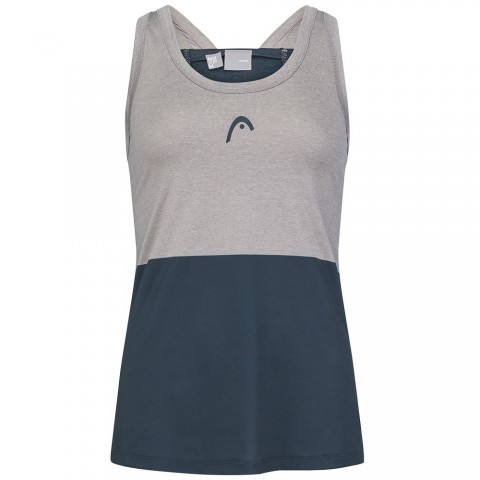 Débardeur Head Tech Padel Femme Gris/Bleu 22876