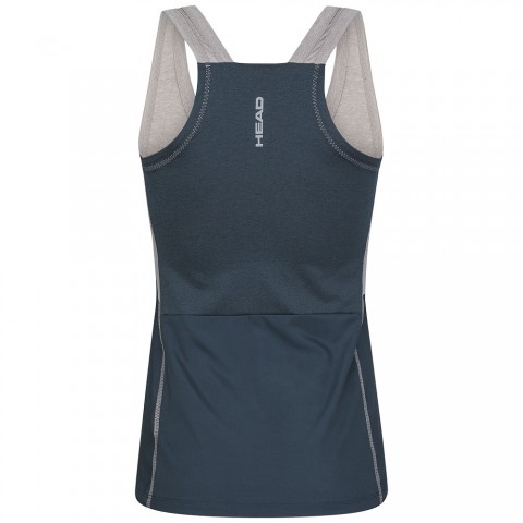 Débardeur Head Tech Padel Femme Gris/Bleu 22877