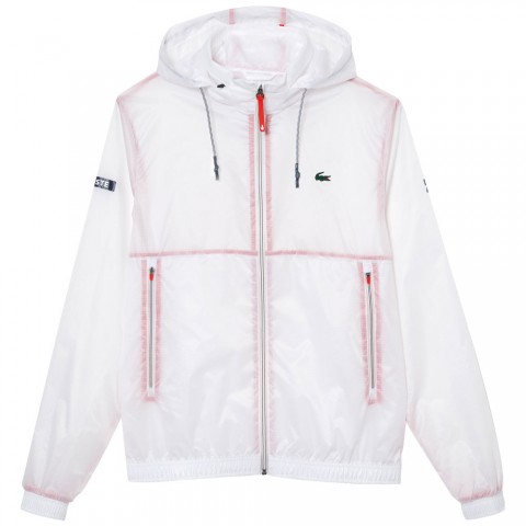 Veste Lacoste BH5043 Homme Blanc 22887