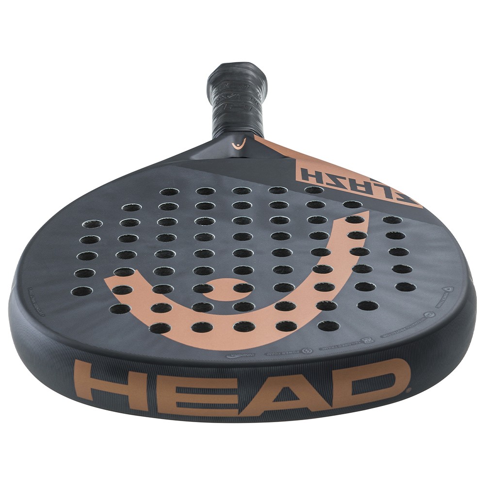 Raquette Padel Head Flash 2K23 Noir/Marron - Sports Raquettes