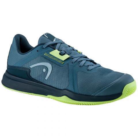 Chaussures Tennis Head Sprint Team 3.5 Terre Battue Homme Bleu/Vert 22978