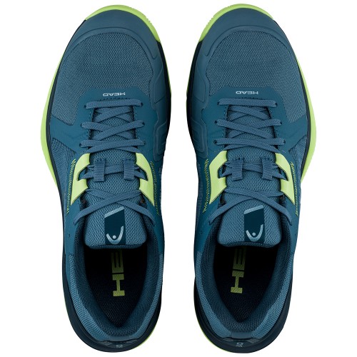 Chaussures Tennis Head Sprint Team 3.5 Terre Battue Homme Bleu/Vert 22982