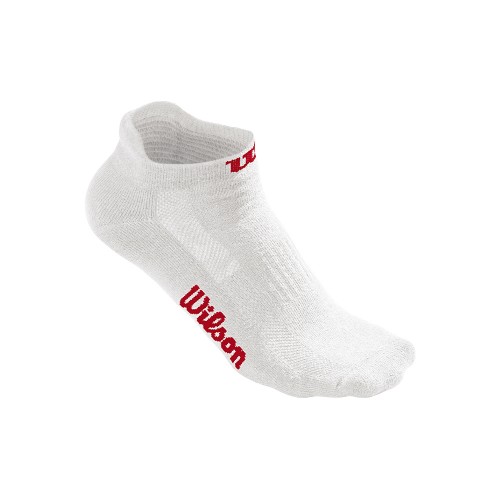 Chaussettes Wilson No Show Sock 3 Paires Femme Blanc