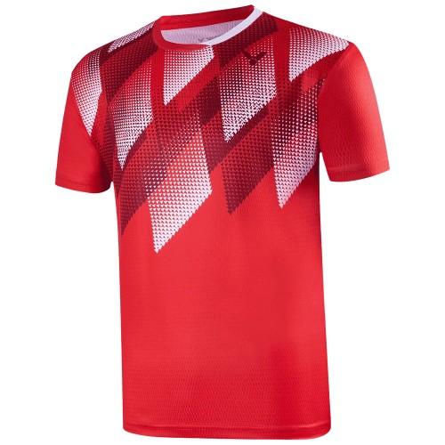 Tee-shirt Victor T-30000TD D Denmark National Team Homme Rouge
