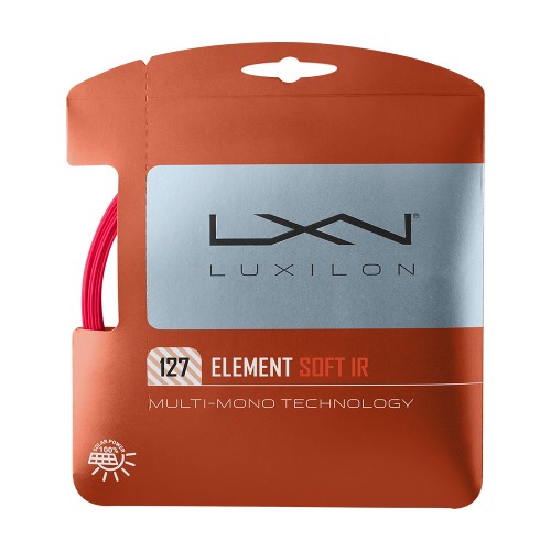 Garniture Tennis Luxilon Element IR Soft Rouge