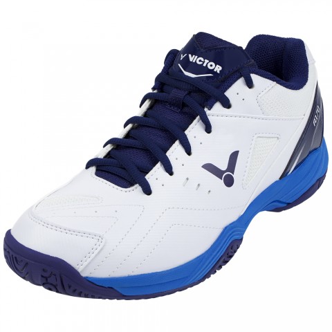 Chaussures Badminton Victor A170 A Wide Homme Blanc/Bleu 23104