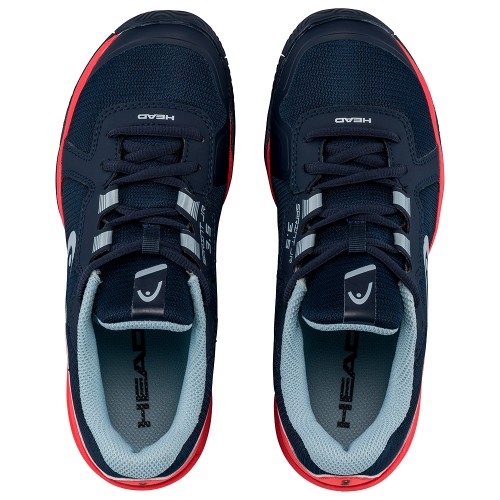Chaussures Tennis Head Sprint 3.5 Toutes Surfaces Junior Bleu/Rouge 23209