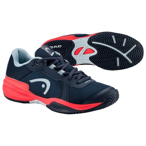 Chaussures Tennis Head Sprint 3.5 Toutes Surfaces Junior Bleu/Rouge 23212