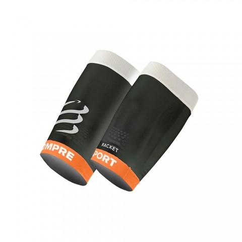 Chaussettes Compressport SSR Noir/Orange - Sports Raquettes