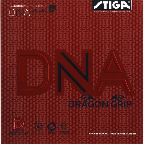 Revêtement Stiga DNA Dragon Grip Noir 23362