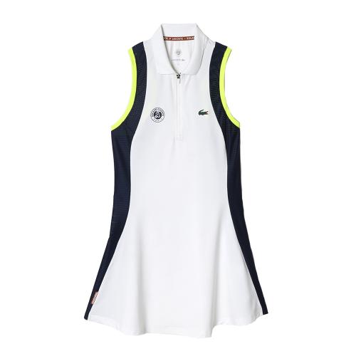 Robe Lacoste EF6365 Femme Blanc/Bleu 23395