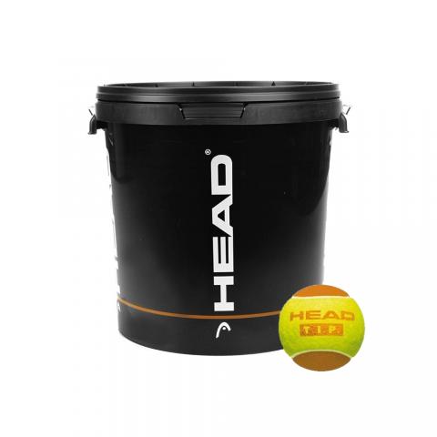 Seau Balles Tennis Head T.I.P. Orange x72 23418