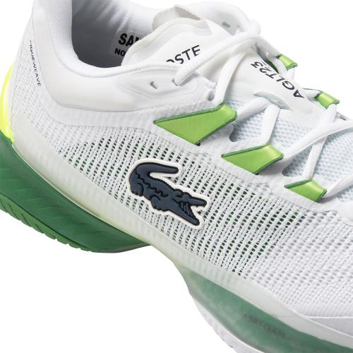 Chaussures Tennis Lacoste Ultra AC Homme Blanc/Vert