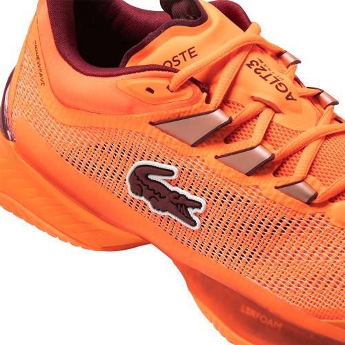 Chaussures Tennis Lacoste Ultra Terre Battue Homme Orange