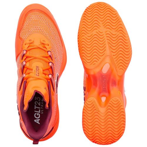 Chaussures Tennis Lacoste Ultra Terre Battue Homme Orange