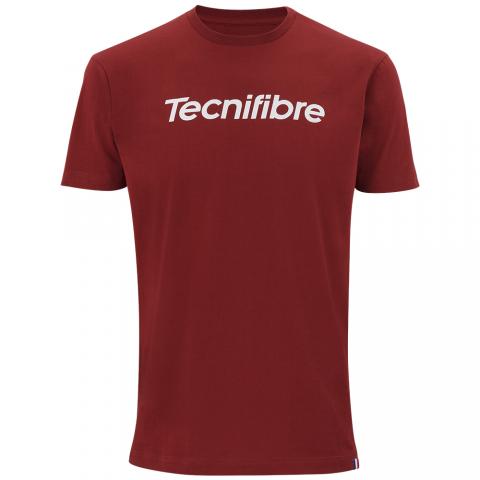 Tee-shirt Tecnifibre Coton Team Cardinal Homme