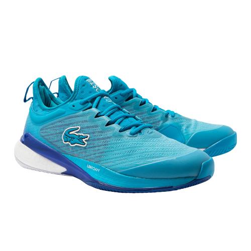 Chaussures Tennis Lacoste Lite Toutes Surfaces Femme Bleu