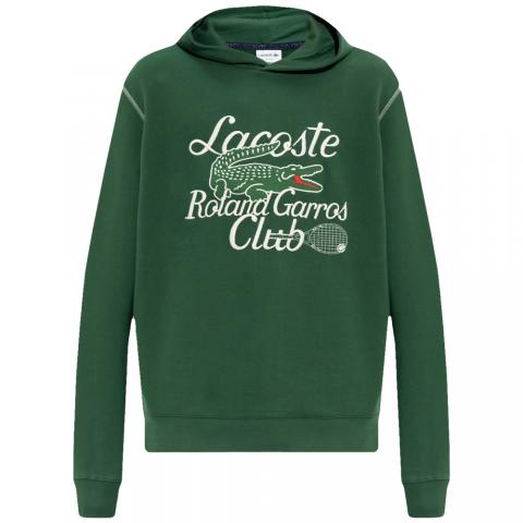 Sweat Lacoste SH6270 Roland Garros Homme Vert