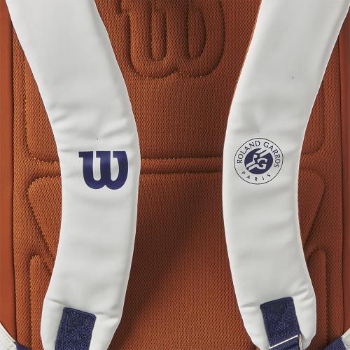 Sac à dos Wilson Super Tour Roland Garros Edition Bleu/Blanc