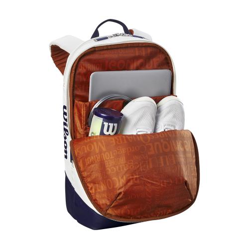 Sac à dos Wilson Super Tour Roland Garros Edition Bleu/Blanc