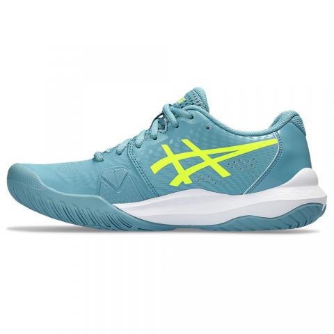 Chaussures Tennis Asics Gel Challenger 14 Toutes Surfaces Femme Bleu/Jaune 23588