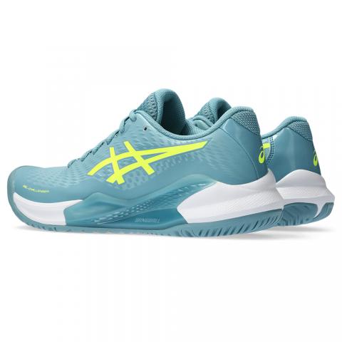 Chaussures Tennis Asics Gel Challenger 14 Toutes Surfaces Femme Bleu/Jaune 23590