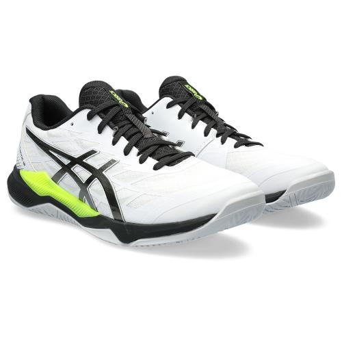 Chaussures Badminton Asics Gel Tactic 12 Homme Blanc/Noir 23597