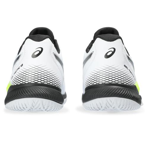 Chaussures Badminton Asics Gel Tactic 12 Homme Blanc/Noir 23600