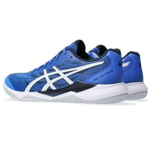 Chaussures Badminton Asics Gel Tactic 12 Homme Bleu/Blanc 23605