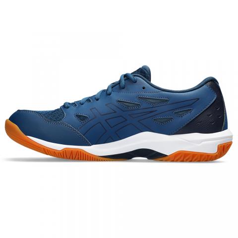 Chaussures Badminton Asics Gel Rocket 11 Homme Bleu/Argent 23616