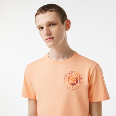 Tee-shirt Lacoste TH7804 Homme Rose Saumon