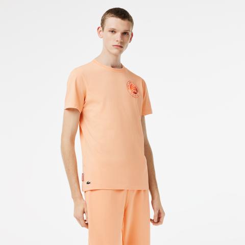 Tee-shirt Lacoste TH7804 Homme Rose Saumon