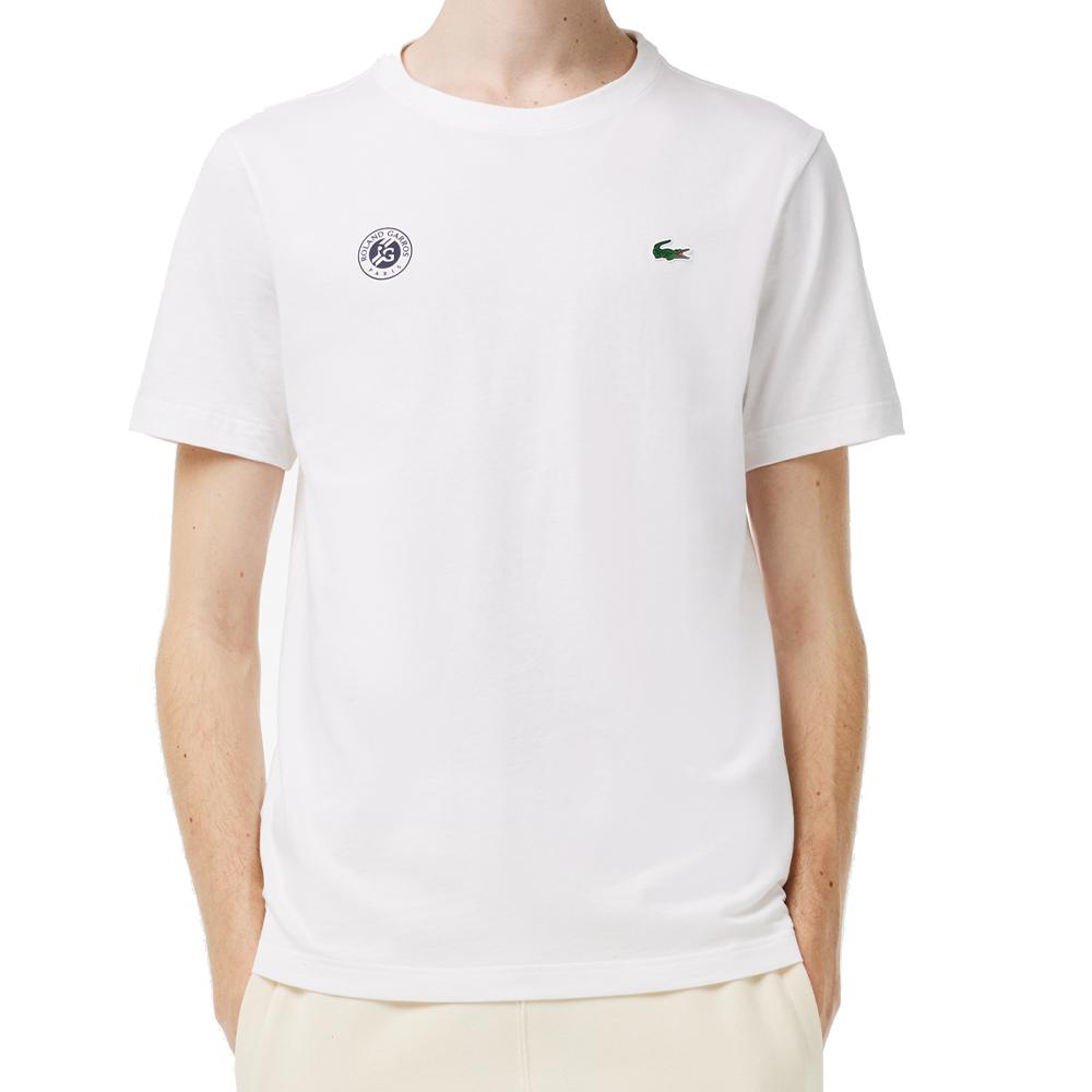 Tee-shirt Lacoste TH2116 Roland Garros Homme Blanc
