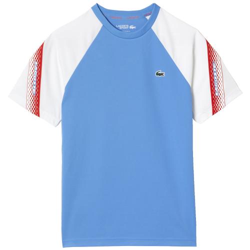 Tee-shirt Lacoste TH5196 Homme Bleu/Blanc 23661