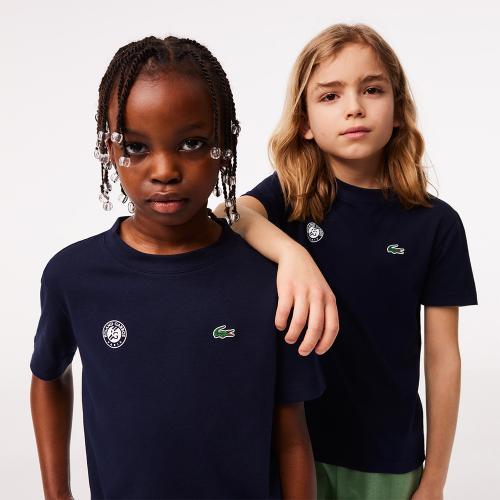 Tee-shirt Lacoste TJ2121 Junior Bleu Marine